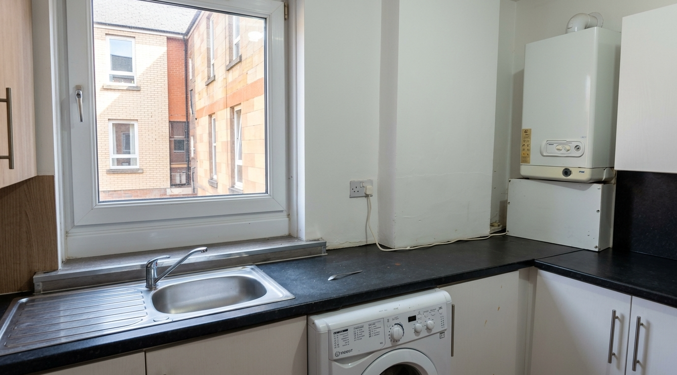 🏙️ 2-BEDROOM APARTMENT TO RENT – GLASGOW CITY CENTRE, G2 3LG