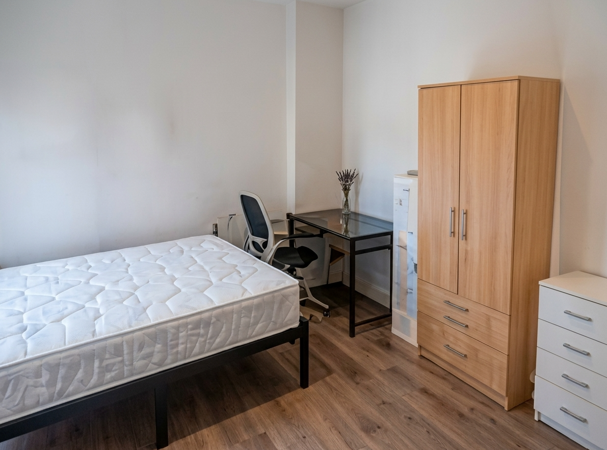 🏡 STYLISH 3-BEDROOM FIRST-FLOOR FLAT – CLAREMONT ROAD, RUSHOLME, M14 7WB