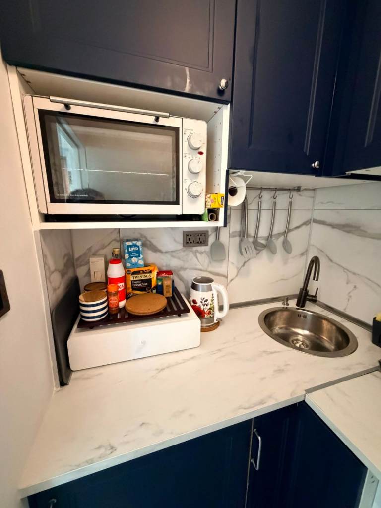 1 Bed Flat Nearby Central London 1GB/Wi-Fi & Full Kitchen (W6 8PS)